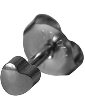 Erstohrstecker Chirurgenstahl Sterile Ohrstecker mit Herz