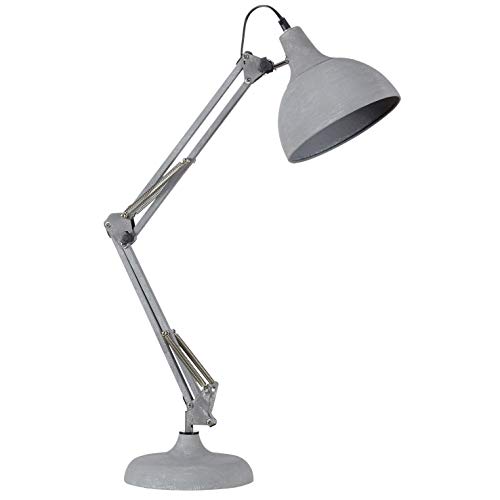 Preisvergleich Produktbild Brilliant Hobby Deluxe Tischleuchte, Metall, 60 W, grau Beton