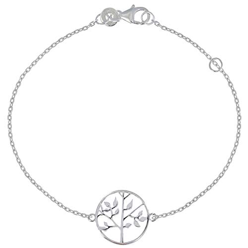 Joyas Les Poulettes - Pulsera Arbol de Vida Plata de Ley