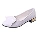 Produktbild VECDY Damen Schuhe Sommer Sandalen Frauen Büro Schuhe Pumps Hochzeit Büro Dame Kleid wies Schuhe Slip Freizeitschuhe Flache Schuhe 35-40
