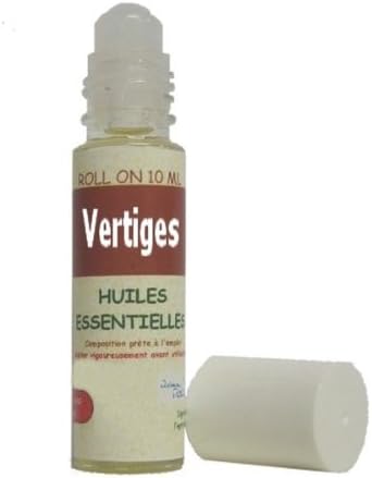 Anti Vertigo – Composition Essential Oils and Organic Macadamia – Roll On 10ml