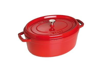 Staub 1103106 Cocotte Ovale Cerise 31 cm