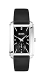 Hugo Boss Watch Damen Analog Quarz Uhr mit Leder Armband 1502436