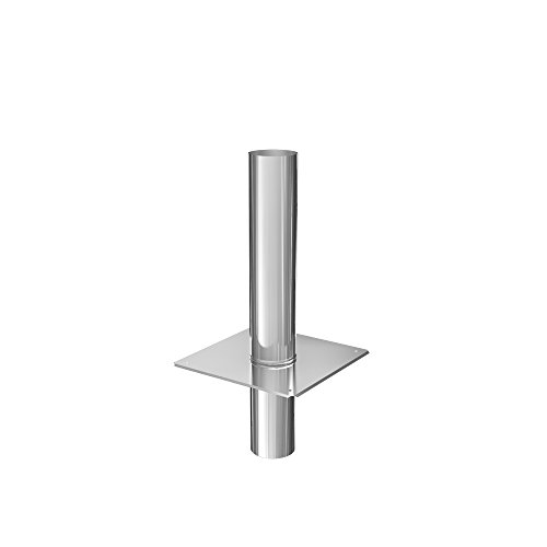 Schornsteinverlängerung einwandig 0,6 mm DN 150 500 mm