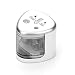 Produktbild fggfgjg Compact Double Art Sketch Electric Pencil Sharpener School Stationery(Silver)