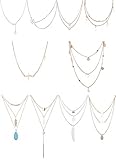 --- ECONOMICAL CHOKER SET --- Ein Auftrag einschließlich 10 Pcs reizvolle Chokerhalskette, ökonomischer Choker halsketten, verdienen zu kaufen; Material: umweltfreundliche Legierung, sicher genug für empfindliche Haut.