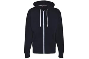 Indigo Soul Mens Plain Fleece Zip UP Hoody Jacket Sweatshirt Hooded Hoodie Top Zipper Plus