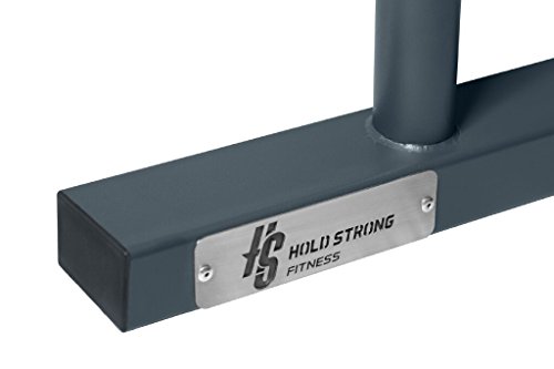 HOLD STRONG Fitness – Low Parallettes (Für Calisthenics, Bodyweight-Workouts, Liegestützgriffe) – Handstand Push-Ups, L-Sit, Planche, Liegestütze - 5