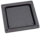 Simples Konzept ✓ Durch das Befestigungs-System, das auf Wandhalter bzw. Monitorarm sitzt, kann der Bildschirm platzsparend angebracht werden. Schrauben werden mitgeliefert.