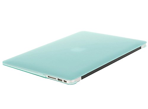 MOSISO MacBook Air 13 H  lle - Ultra Slim Hochwertige Plastik Hartschale Tasche Schutzh  lle Snap Case f  r MacBook Air 13 Zoll  A1466 A1369   Gr  n