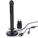 Das Anschlusskabel ist perfekt für die Aufstellung am Ort des besten Empfangs. Mit 4 Meter Länge überbrückt es die Entfernung zwischen Aufstellungsort und Fernseher/Receiver und erspart den Kauf eines extra Verlängerungskabels.