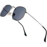 HEXA ROUND GOLD BLACK UNISEX SUNGLASSES