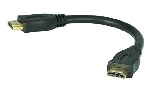 SunshineTronic High Speed HDMI Adapterkabel mit Ethernet | Ultra HD, 4Kx2K, Full HD, 3D, ARC, CEC | 20cm