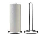 Küchenrollenhalter, 28 cm hoch: platzsparender Ständer...