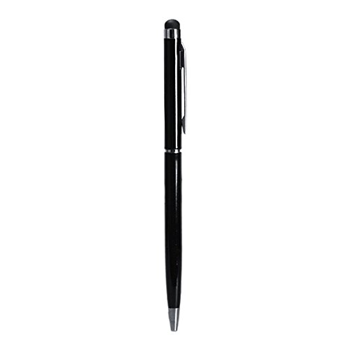 Eingabestifte mit Kugelschreiber mit Drehverschluß Stylus Touch Pen für Samsung ,iPhone iPad usw. in Schwarz