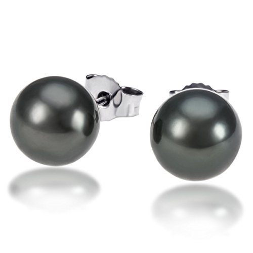 Goldmaid Damen-Ohrstecker 585 Weigold 2 Tahiti Perlen Ohrringe Schmuck