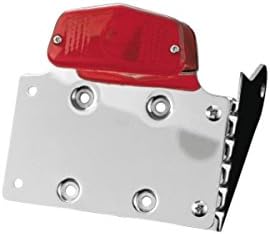 Side Mount Licence (Number) Plate Holder, Bracket + Lucas Taillight