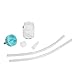 Newcomdigi Baby Nasal Aspirator Booger Remover,Washable Safe Nose Cleaner,Nasal Aspirator, Hospital Grade