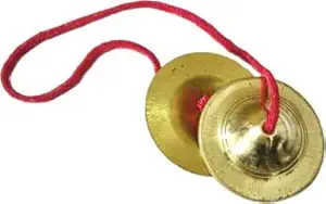 Brass Craft Manjeera Traditional Instrument Mini Pure Bell Indian Music (3 INCH)