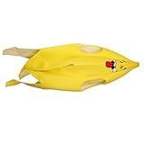 MagiDeal Bananenganzkörper kostüm für Erwachsene Herren Bananenganzkörper Frucht Anzug -