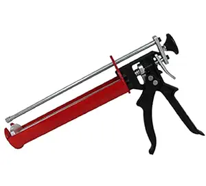 Drona Internationals Dual Cartridge Caulking Gun Silicone Guns Thermo Gluegun Repair Heat Tools for Wall/Floor sealant Tile Construction Tool Chemical Dispenser (Multicolor)