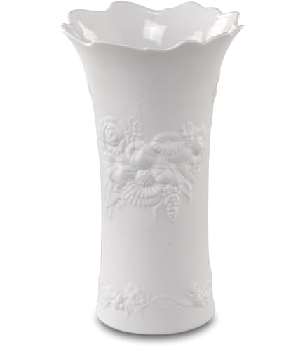 Vase Goebel 25 Cm – Porcelaine Blanche Stilla Kaiser 14004341, Neuf