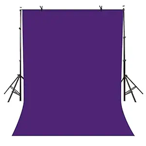 Shomex 8x10.50 ft Purple Color Backdrop Background Purple Backdrop Lycra Cloth Ultra Violet Backdrops Solid Color Background