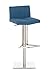 Produktbild Barhocker Brisbane Stoff blau