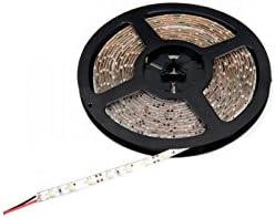 5M Roll of IP65 LED Tape Strip Light with 3M Adhesive 12V High Output Warm White (3K)