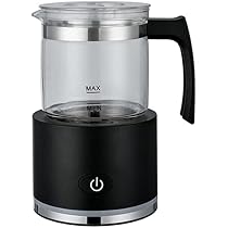 Montalatte Elettrico Paris Rhône 4 In 1 – Per Cappuccino, Cioccolata, Latte Schiumato, Acciaio Inox