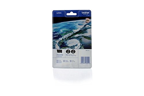 Brother DCP-J 515 W (LC-985 BK BP 2) - original - 2 x Tintenpatrone schwarz - 300 Seiten
