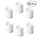 Price comparison product image TOYANDONA 12pcs Led simulation candles led tea light wishing lampe for valentine gift wedding party festival (yellow light)