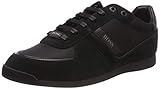 Veloursleder und Textil BOSS Herren Maze_Lowp_MX Sneaker, Schwarz (Black 001), 43 EU