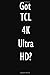 Produktbild Got TCL 4K Ultra HD: TCL 4K Ultra HD Diary Journal