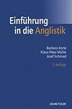 Image de Einführung in die Anglistik: Methoden, Theorien und Bereiche