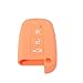KMH Silicone Key Cover Fit for Hyundai Elantra 3 Button Smart Key (Orange) RS.249.00