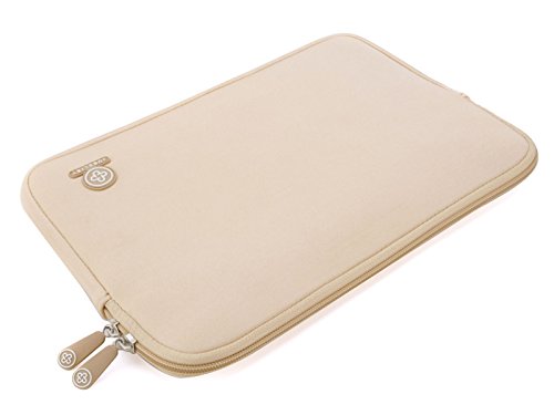 JUBELIST Element Sleeve Tasche Hülle aus Neopren passgenau für das Apple Macbook Pro 15,4 “ Zoll mit Retina Display – Zubehör new Collection 2015 – Case in gold - 4