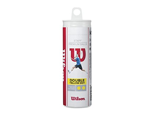 Preisvergleich Produktbild Wilson Tube 2 Balles Staff Squash 2 Points Jaune