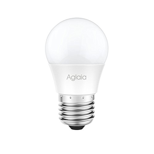 E27 LED Bombilla de 3W, Aglaia 24W Equivalente, G45 Bombilla con 4000-4500K Blanco Neutral y 320 Lúmenes, Ángulo de Haz de 270°[Clase de eficiencia energética A+]