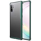 Spia Samsung Galaxy Note 10 Plus ile uyumlu Kılıf Yeşil Vulga Sert Kapak Orijinal Esnek İnce Geliştirilmiş Dayanıklı Darbe Ka