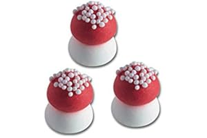 DECOFLOR ITALIAN PIE - Funghi in zucchero per decorazioni di torte e dolci in genere - 1,5cm. - Funghi - 80PZ. - MADE IN ITALY