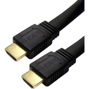 Preisvergleich Produktbild 4XEM 4XHDMIFLAT3FT HDMI-Kabel, 0,9 m, Schwarz