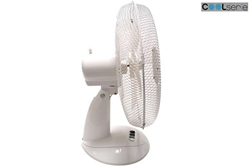 Tischventilator COOL SERIE 40 cm 3 Stufen weiss - 2