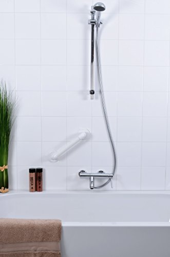 Ridder A1016001 Wannengriff, Haltegriff, Eco, 60 cm, Kunststoff, weiß - 2