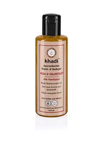 Khadi: Dusch- und Badegel Neem & Grapefruit (210 ml)