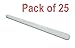 Disposable Plastic Lip Stick Make Up Spatulas - Pack 25