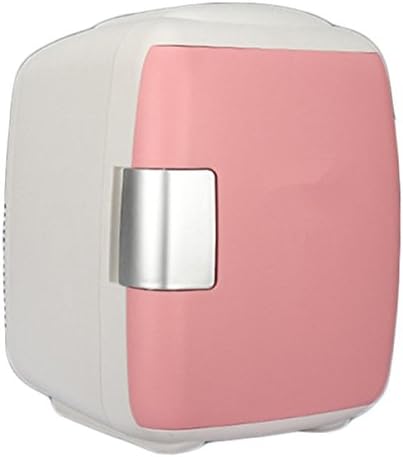 NN Car Refrigerator 4L Mini Small Refrigerator Breast Milk Box Refrigerator Cold And Warm Type , Light Pink,light pink