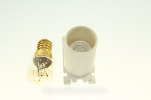 Arthur Martin Electrolux Faure - Soporte lámpara y bombilla para secadora Arthur Martin Electrolux Faure