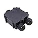 Produktbild Level 3-Way 24A 450V Schwarz im Freien Wasserdichte IP68-Kabel-Anschluss Anschlusskasten Elektrische Gehäuse Fall für Kabel-Durchmesser 4-8mm