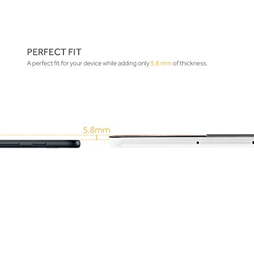 EasyAcc Samsung Galaxy Tab S3 T820/ T825 Hülle Case mit Standfunktion/ Automatische Sleep Wake Funktion PU Leder hüllen für Samsung Galaxy Tab S3 (9,68 Zoll) Smart Cover (Rose Gold, Kunstleder, Ultra) - 3